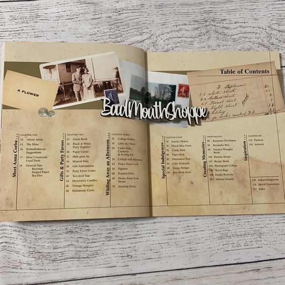 *Vintage Paper Crafts DIY Art Inspiration Book - Picture 2 of 5